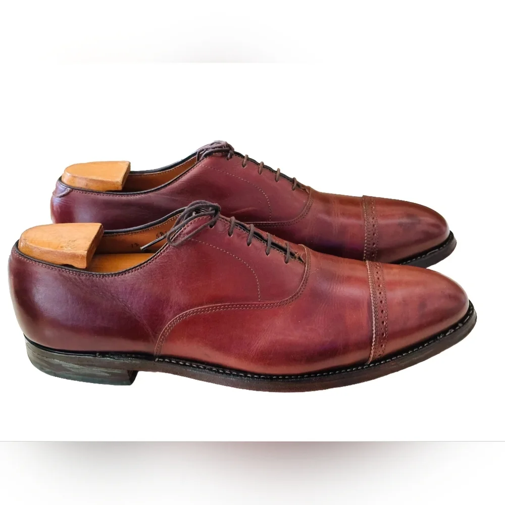 Alden Brown Leather Oxfords